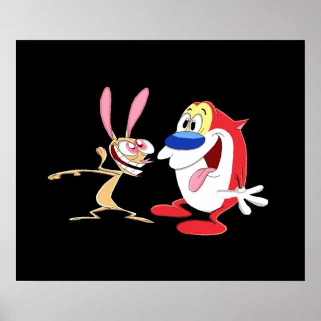 Ren und Stimpy Poster (Vorne)