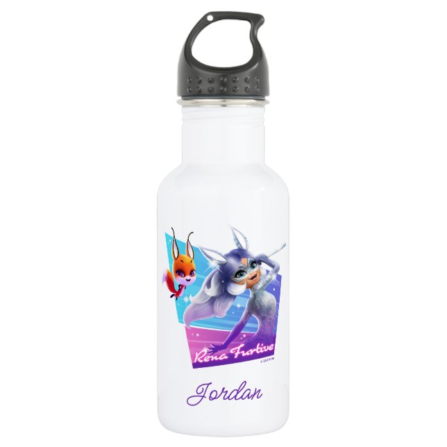 Rena Furtive Graphic Edelstahlflasche (Vorderseite)