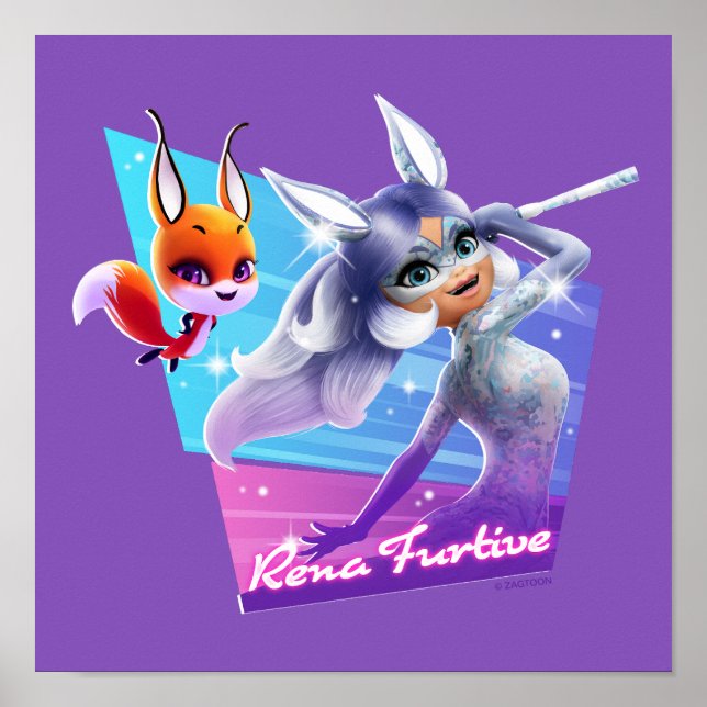 Rena Furtive Graphic Poster (Vorne)