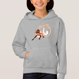 Rena Rouge Abzeichen Hoodie