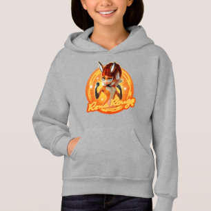 Rena Rouge Circle Abzeichen Hoodie