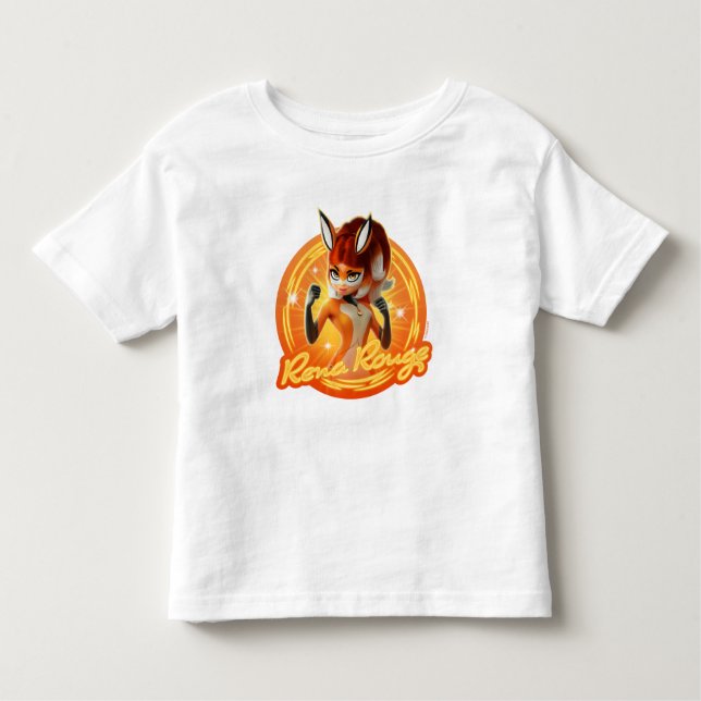 Rena Rouge Circle Abzeichen Kleinkind T-shirt (Vorderseite)