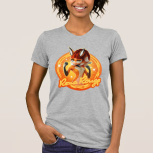 Rena Rouge Circle Abzeichen T-Shirt