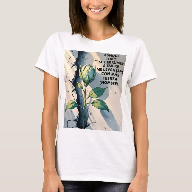 Renacer Emocional – Regalo Personalizado (NOMBRE) T-Shirt (Vorderseite)