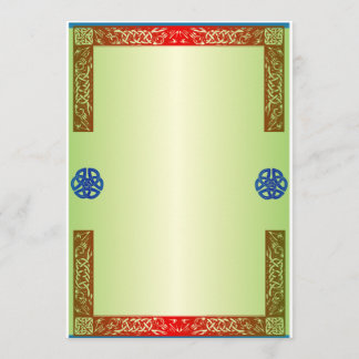 Renaisaince Mittelalterliche Hochzeit Einladung