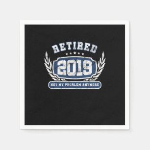 Renaissance 2019 Nicht mein Problem noch lustiger Serviette