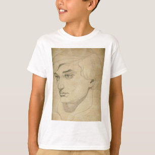 Renaissance-Ähnliches Zeichnen eines jungen Manne T-Shirt