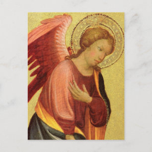 Renaissance Angel by Master of the Bambino Vispo Postkarte