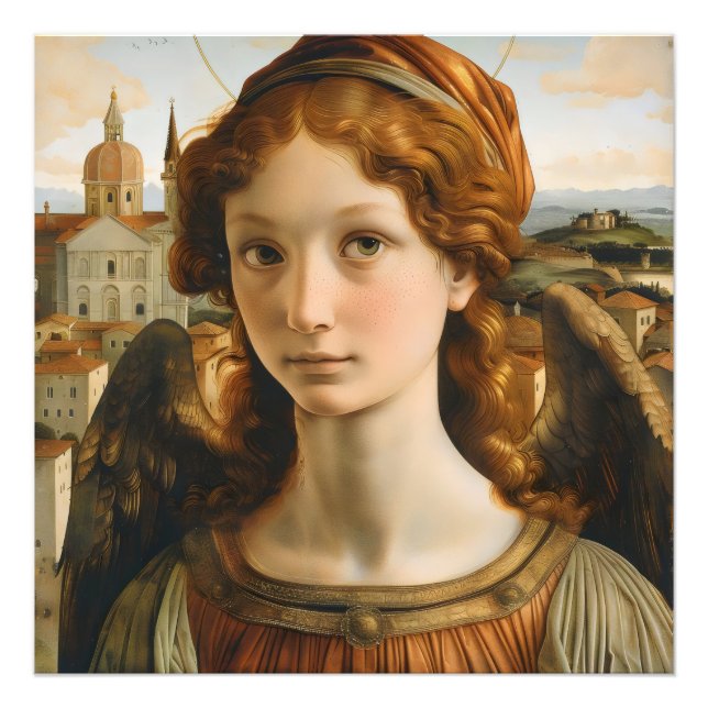 Renaissance Angel Fotodruck (Vorne)
