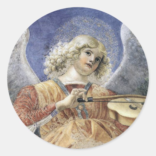Renaissance Angel Stickers Melozzo da Forlì (Vorderseite)