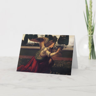 Renaissance-Ankündigungs-Engelskarte Karte