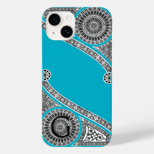 RENAISSANCE-ARCHITEKT Scruba Blue Monogramm Case-Mate iPhone Hülle
