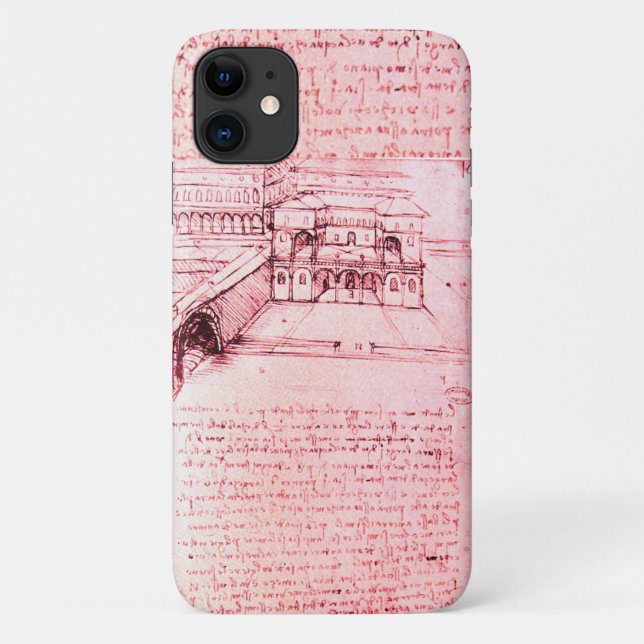 RENAISSANCE ARCHITEKTUR, ARCHITEKT, ENGINEER, rosa Case-Mate iPhone Hülle (Rückseite)