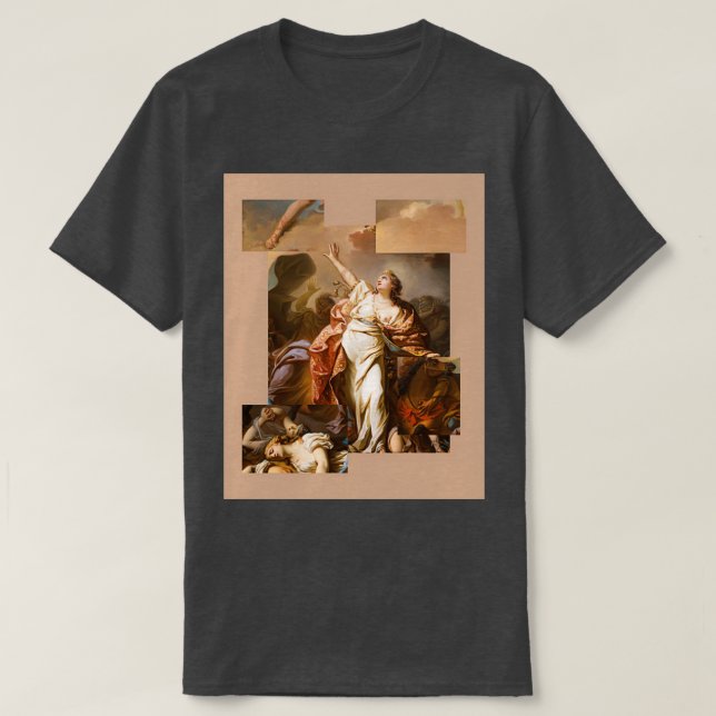 Renaissance Art Collage T-Shirt (Design vorne)