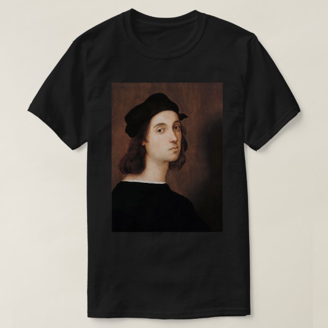 Renaissance Art Raphaelx27s Selfportrait 1506 T-Shirt (Design vorne)