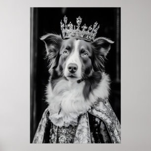 Renaissance Australischer Schäferhund Portrait, Ro Poster