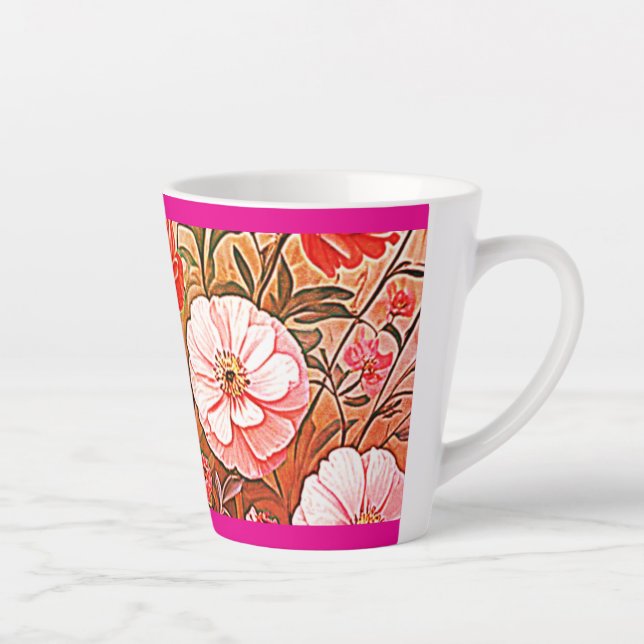 Renaissance-Blumen-Tasse Milchtasse (Rechts)