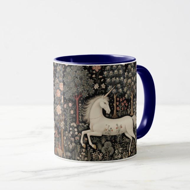 Renaissance Einhornkaffee/Tee Tasse (VorderseiteRechts)