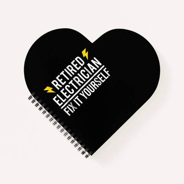 Renaissance Electrical Fix Es sich selbst lustiges Notizbuch (Vorderseite)