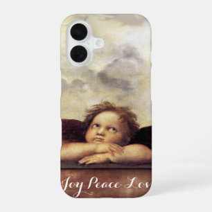 RENAISSANCE-ENGEL Geflügelter Cherub Freude Friede iPhone 16 Hülle