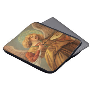 Renaissance-Engel mit Violine Melozzo da Forlì Laptopschutzhülle