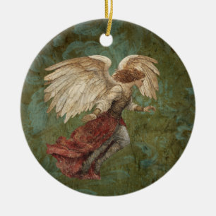 Renaissance-Engel - Vintage Engel-Dekoration Keramik Ornament
