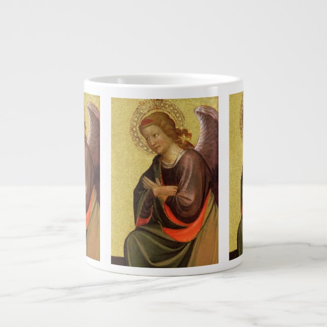 Renaissance Engel von Master of the Bambino Vispo Jumbo-Tasse (Vorderseite)