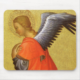 Renaissance Engel von Master of the Bambino Vispo Mousepad