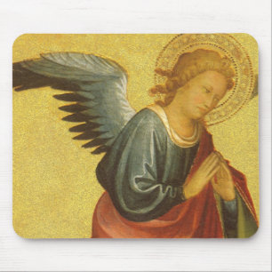 Renaissance Engel von Master of the Bambino Vispo Mousepad