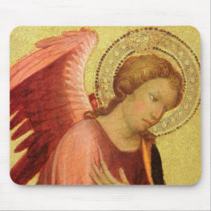 Renaissance-Engel von Meister des Bambino Vispo Mousepad