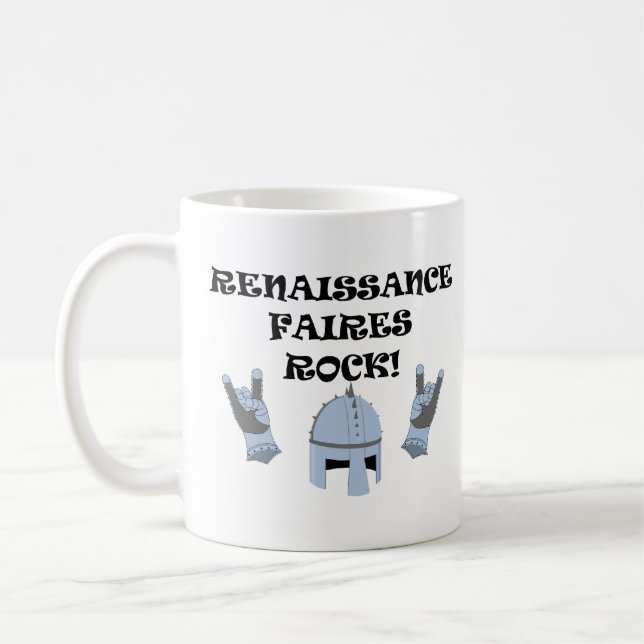 Renaissance Faires Felsen Kaffeetasse (Links)