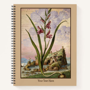 Renaissance Gladioli-Notebook Notizbuch