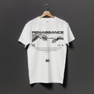 RENAISSANCE Hände Gottes und Adams T-Shirt
