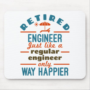 Renaissance Ingenieur Happier Engineering Retireme Mousepad