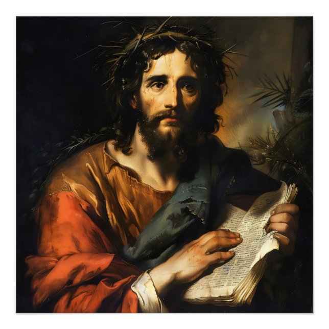 Renaissance Jesus Christus Fotodruck (Vorne)