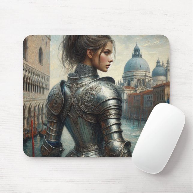 Renaissance-Krieger Mousepad (Mit Mouse)