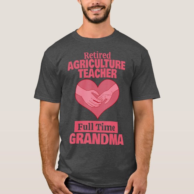 Renaissance Lehrerin für Landwirtschaft Oma Rente T-Shirt (Vorderseite)