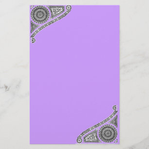 RENAISSANCE, lila Briefpapier