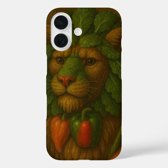 Renaissance Lion Portrait Case-Mate iPhone Hülle (Rückseite)