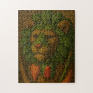 Renaissance Lion Portrait Puzzle