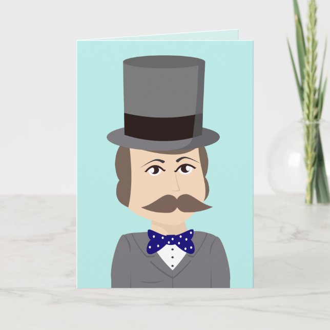 RENAISSANCE MAN BIRTHDAY GREETING CARD DANKESKARTE (Vorderseite)