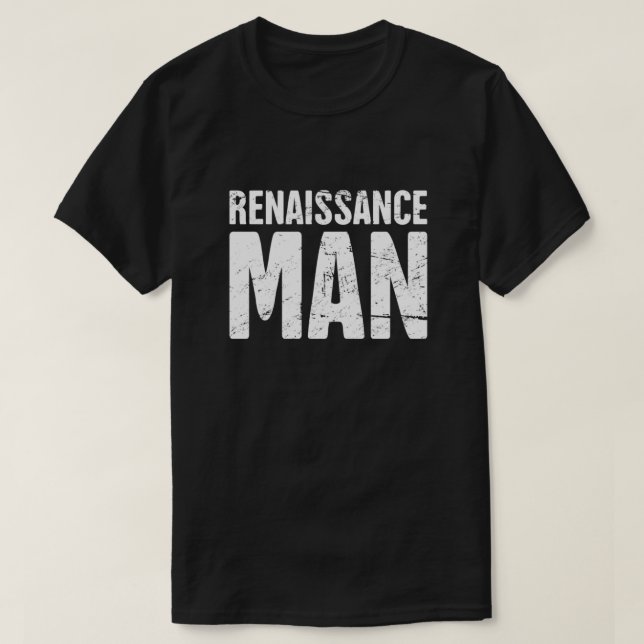Renaissance Man Funny Renaissance Festival Design T-Shirt (Design vorne)