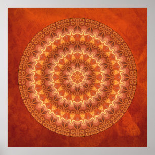 Renaissance-Mandala Poster