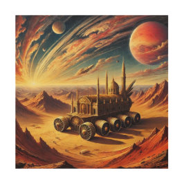 Renaissance-Mars-Expedition Holzdruck