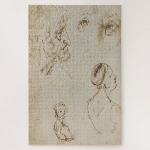 Renaissance-Meisterzeichnungen von Leonardo da Vin Puzzle