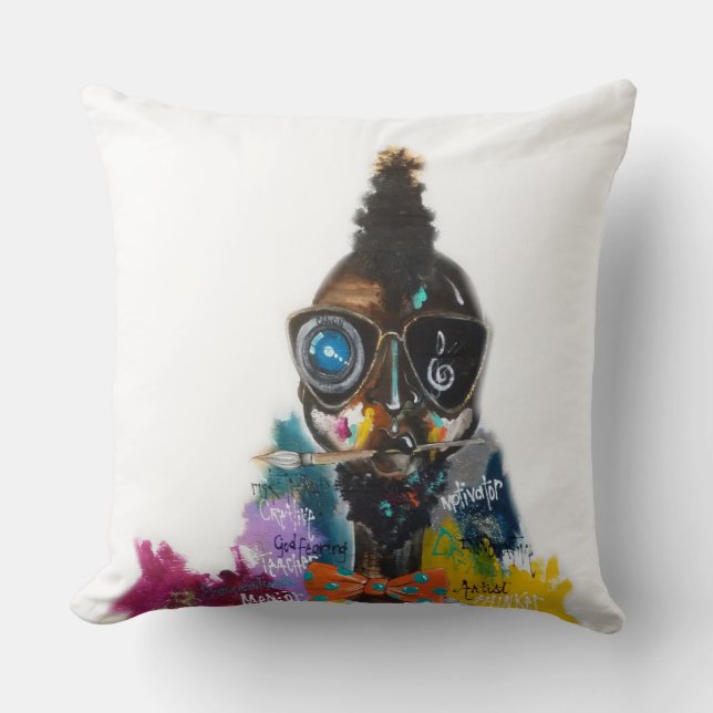 Renaissance-Menschen-Wurfs-Kissen 20" x 20" Kissen (Vorderseite)