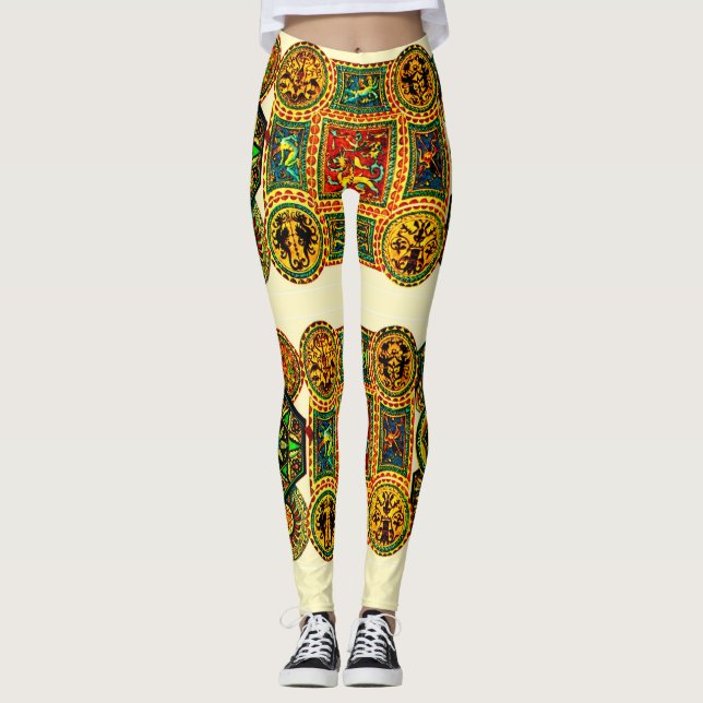 Renaissance-Motive aus Italien Leggings (Vorderseite)