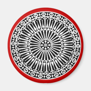 RENAISSANCE, rot Magnet
