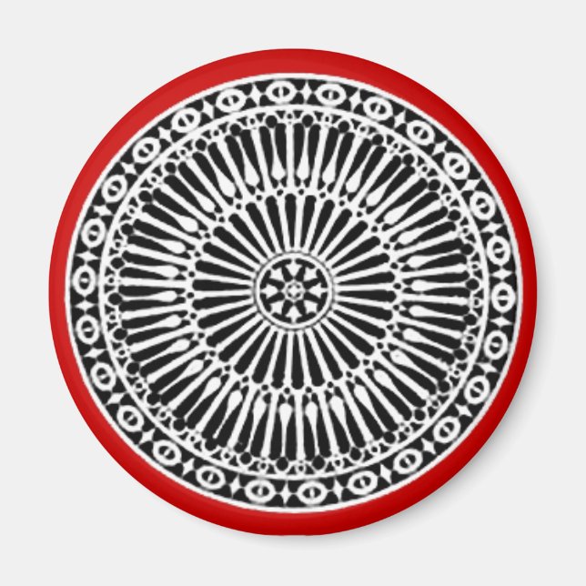 RENAISSANCE, rot Magnet (Vorne)