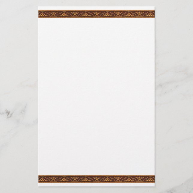 Renaissance Schreibwaren Briefpapier (Vorderseite)